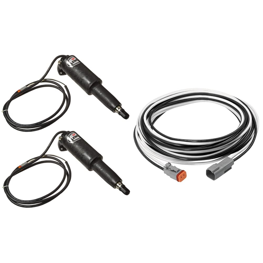 LENCO MARINE Bennett Electric Conversion Kit + Actuator Extension Cable Bennett Retrofit Kit + Cable, 20'