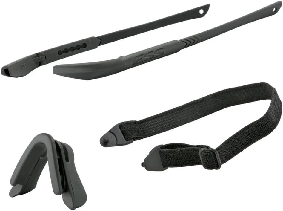 ESS Eyewear ICE NARO Frame and Nosepiece Kit, Black