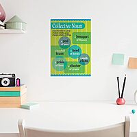 BARKER CREEK Grammar Posters, 13-3/8 x 19 Inches, Set of 9