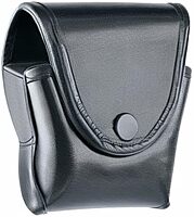 Uncle Mike's Double Cuff Case with Flap Duty Cuff Case Kodra Black Double, Card 88571