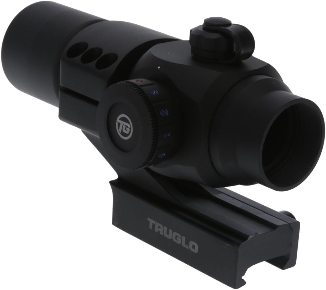 TRUGLO Triton 30mm Tri-Color Red Dot Sight - Black