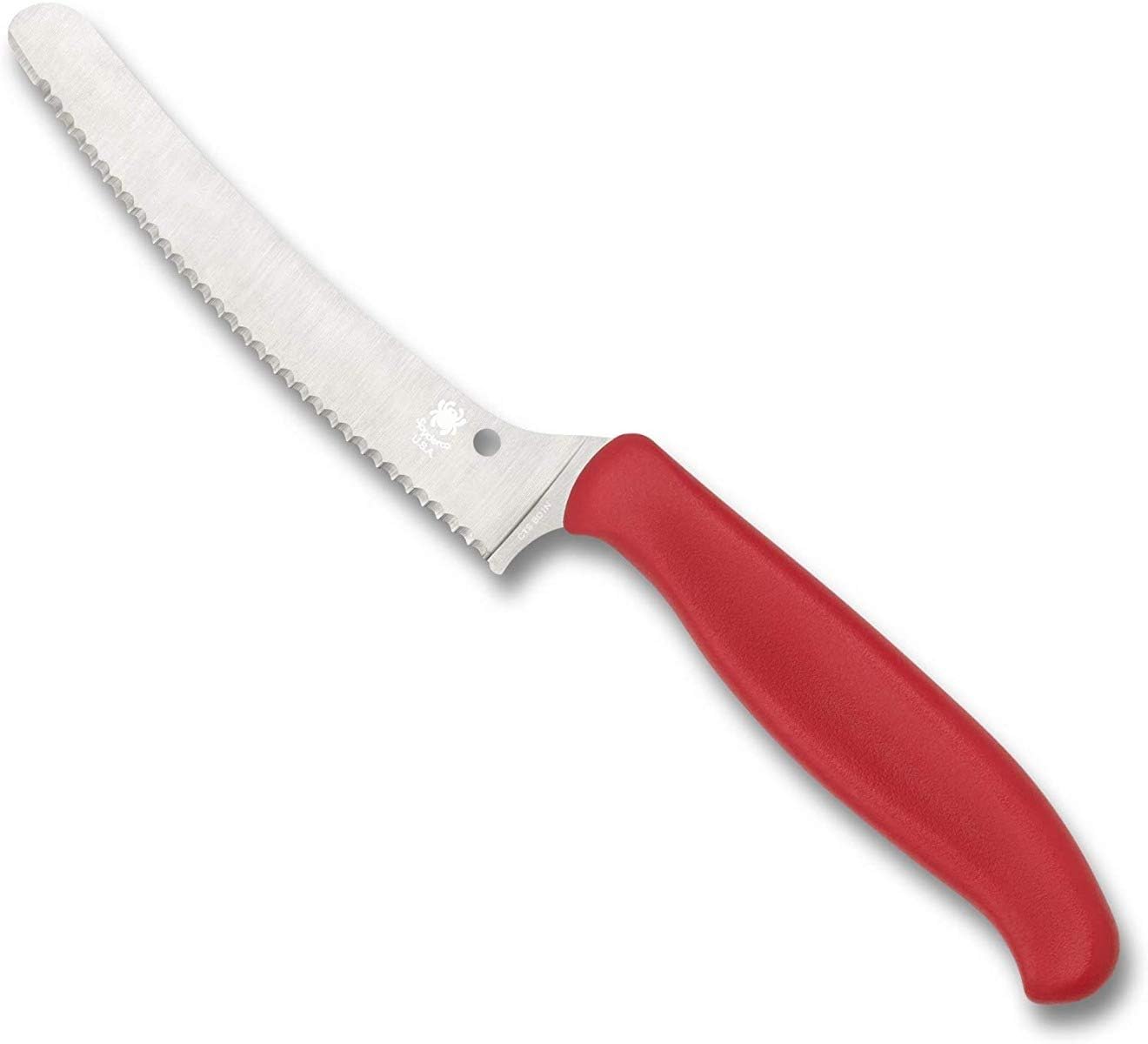 SPYDERCO Z-Cut Kitchen Knife with CTS BD1N Stainless Steel Blade