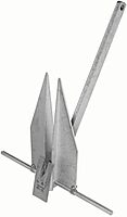 The World's Best Anchor Fortress Marine Anchors - Guardian G-23 (13 lbs Anchor / 34-41' Boats), Aluminum