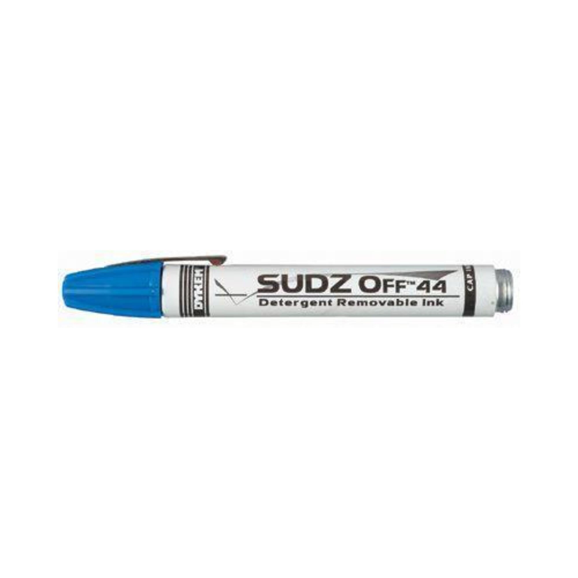 Dykem Sudz-Off 41468 White Broad Marking Pen - 44146 [PRICE is per EACH]