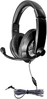 Hamilton Buhl Smart-Trek Headset || Durable Steel-Reinforced Gooseneck Mic, 3.5mm TRRS Plug