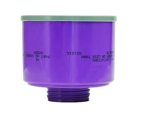 Honeywell Safety Products PAPR Filter, High Efficiency (HE) for face-mounted PR500 PAPR (box of 4 filters)