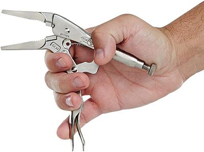 Irwin Vise-Grip Locking Pliers, Original, Long Nose, 6 In