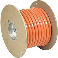 Pacer Red 4 AWG Battery Cable - 50'