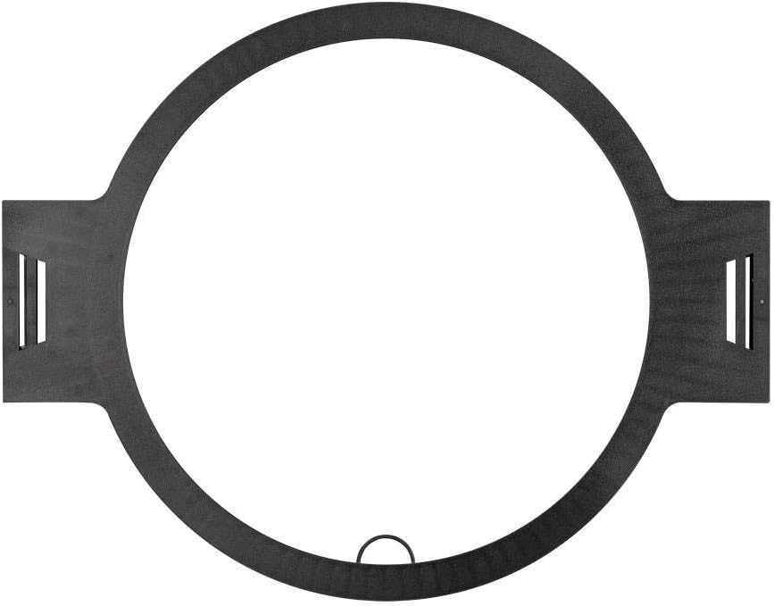 Monoprice Rough-in Speaker Bracket - For 8in Round Speakers, 10in Cutout Diameter, Black