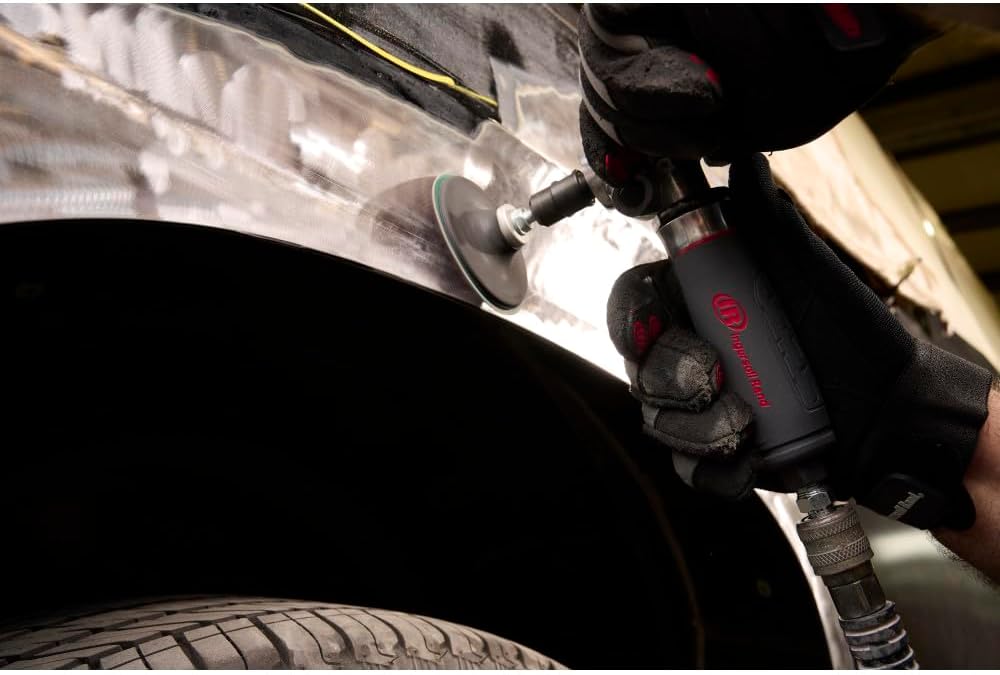 Ingersoll Rand 5102MAX Air Die Grinder – Right Angle, Ergonomic Grip, 0.4 HP and 20,000 RPM Motor, Lightweight Tool