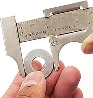 General Tools Slide Caliper #729, 16th and 32nd Graduation, 0 to 4-Inch Range, Inside and Outside Measurement