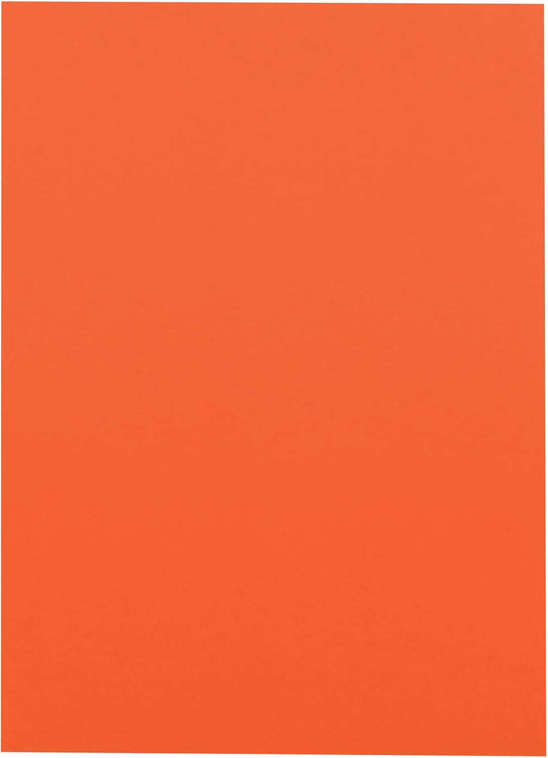 Pacon PAC103002 Tru-Ray Construction Paper, 9 x 12 Inches, Orange, 50 Sheets (103002) 50 Count (Pack of 1)