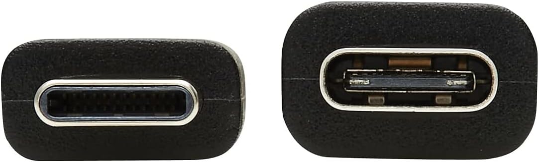 TRIPP LITE USB-C Extension Cable (M/F), USB 3.2 Gen 1, Thunderbolt 3, 5 Gbps, 60W Power Delivery, Black PVC Jacket