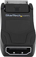StarTech.com DisplayPort to HDMI Adapter - 4K 30Hz Compact DP 1.2 to HDMI 1.4 Video Converter - DP++ to HDMI Monitor/TV - Passive (DP2HD4KADAP)