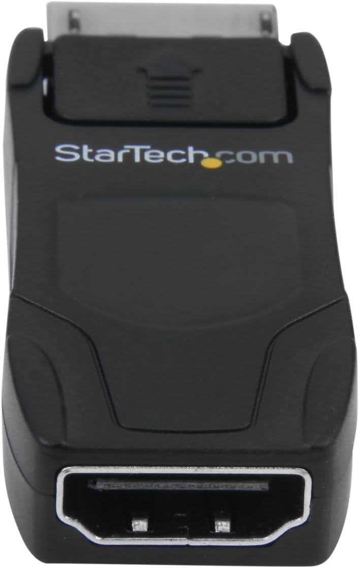 StarTech.com DisplayPort to HDMI Adapter - 4K 30Hz Compact DP 1.2 to HDMI 1.4 Video Converter - DP++ to HDMI Monitor/TV