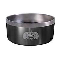 TOADFISH Non-Tipping Dog Bowl - Double-Walled Stainless Steel with SmartGrip