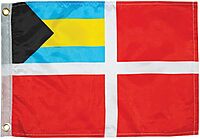 TAYLOR MADE PRODUCTS Bahamas Courtesy Flag for Boats, Pools and Docks 12" x 18"