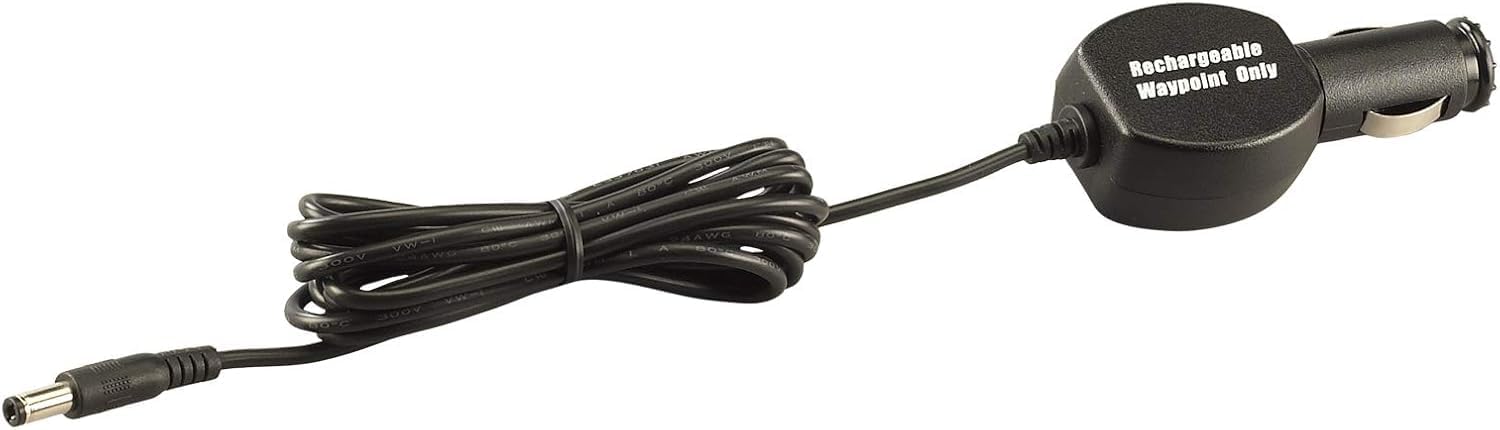 Streamlight 44923 12V DC Cord - Waypoint 300/Super Siege/BearTrap/Li-ion Bank Charger