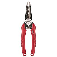 Milwaukee 48-22-3079 6-In-One Combination Wire Stripping and Reaming Pliers for Electricians
