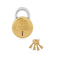 Godrej Nav-Tal 7 Lever Padlock with 4 Keys - Available at Leh Furnishing Company Sabo Leh.
