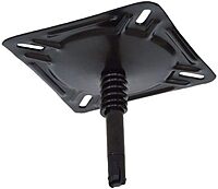 Springfield KingPin 7" x 7" Seat Mount w/Spring - E-Coat Finish