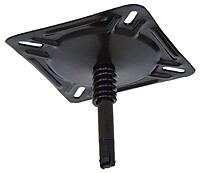 Springfield KingPin 7" x 7" Seat Mount w/Spring - E-Coat Finish