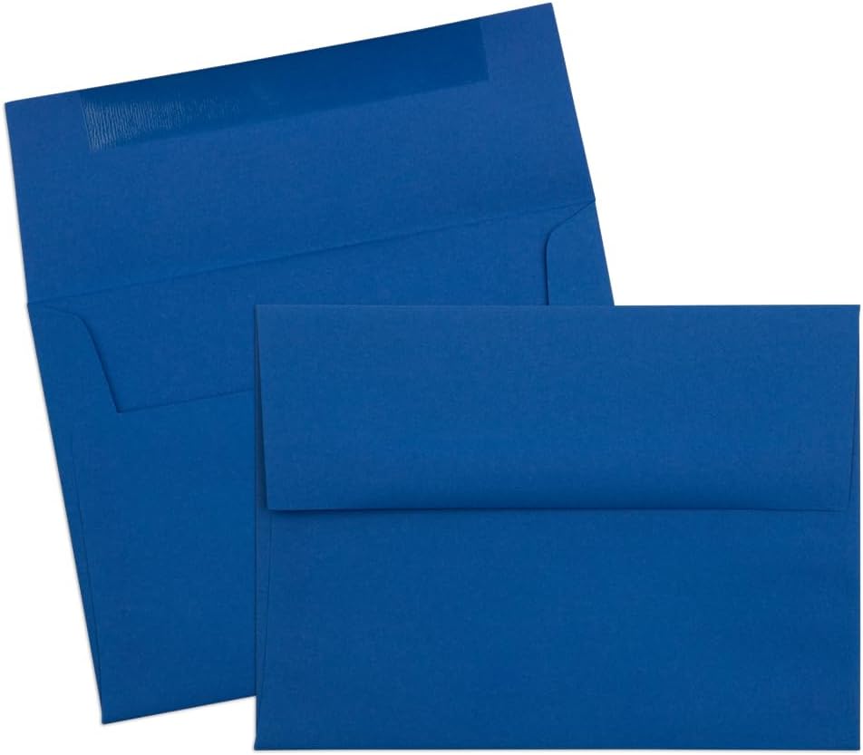 JAM PAPER Premium Invitation Envelopes - Presidential Blue