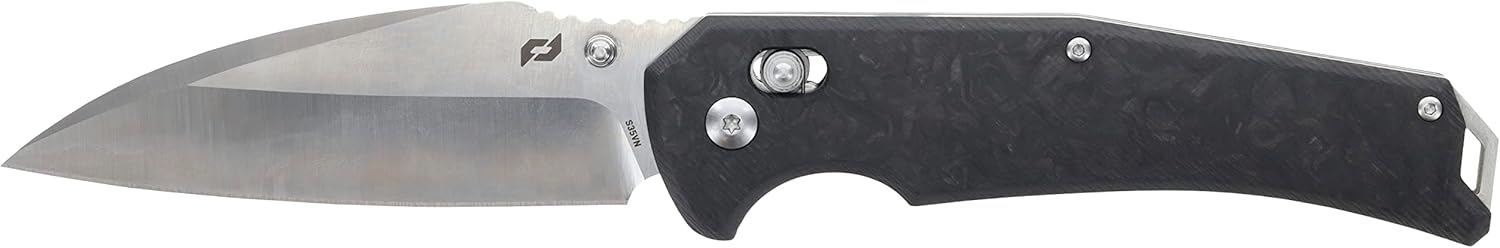 Schrade Alpha Class Radok 8.75in with 3.75in S35VN Steel Blade and Forged Carbon Fiber Handle, Made in USA for EDC