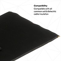 3M Scotch Vinyl Mastic Pad 2200, 6-1/2 in x 4-1/2 in, Box of 10 Pads, 125 mil