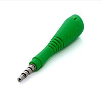 Avid Fishbone Flexible Breakaway TRRS Adapter - Green