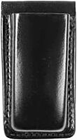 BIANCHI Model 20A Open Top Leather Magazine Pouch with Spring-Steel Belt Clip