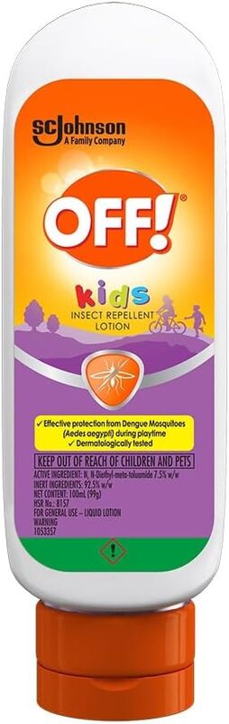 OFF! Kids Mosquito Insect Repellent Lotion 100ml