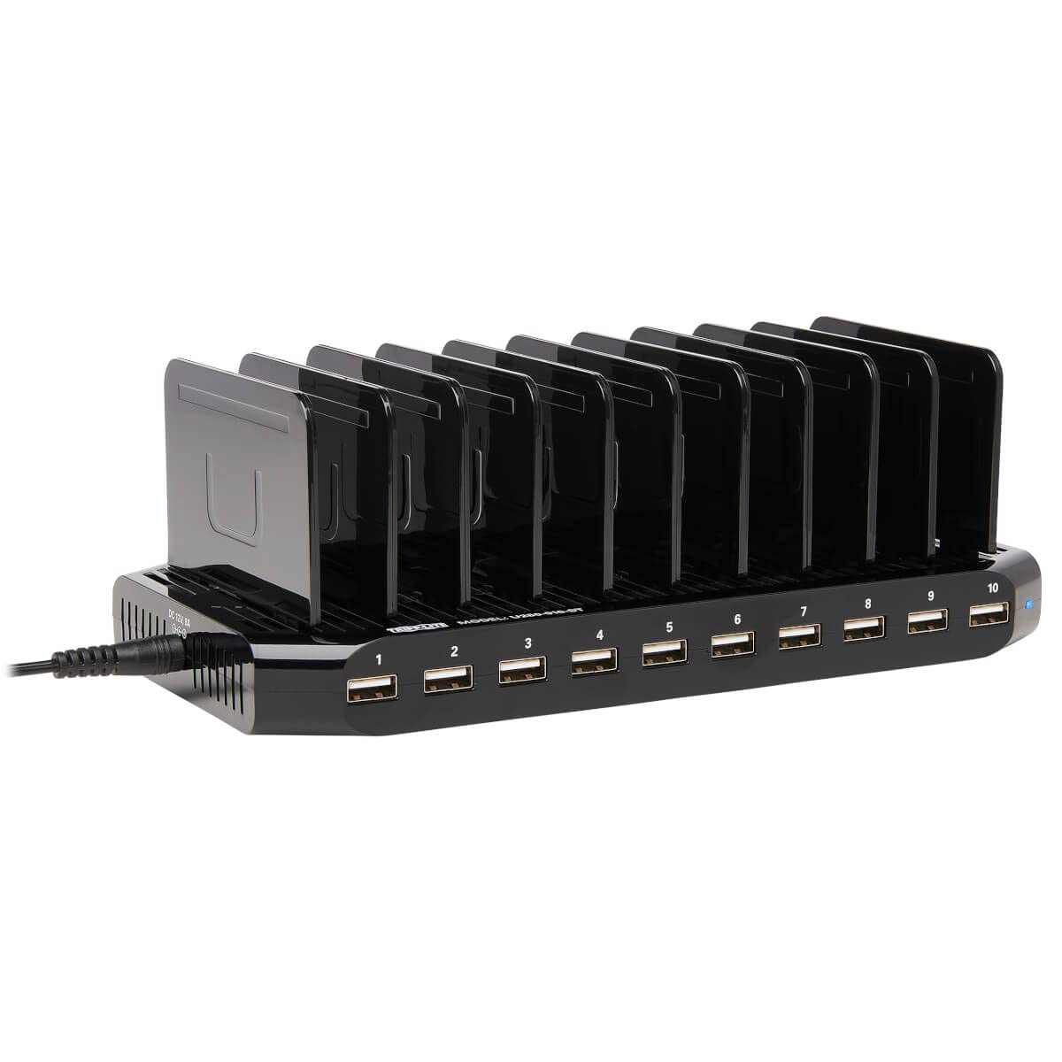 TRIPP LITE USB Charging Station with Storage and Adjustable Brackets