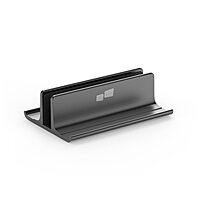 MP Mobile Pixels Upright Laptop Cradle Stand 3-in-1 Design, Adjustable Desktop Aluminum Stand for Smartphones, Tablets