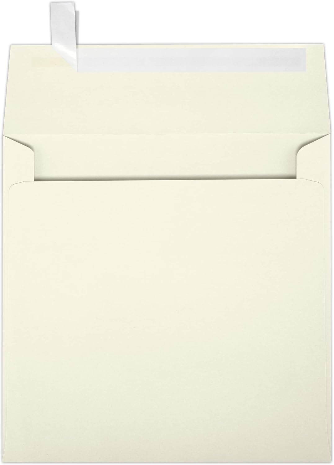 LUX #10 Invoice Envelopes, Double-Window, Peel & Press Closure, White, Pack Of 500