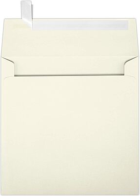 LUX #10 Invoice Envelopes, Double-Window, Peel & Press Closure, White, Pack Of 500