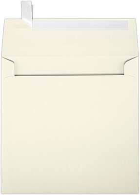 LUX #10 Invoice Envelopes, Double-Window, Peel & Press Closure, White, Pack Of 500