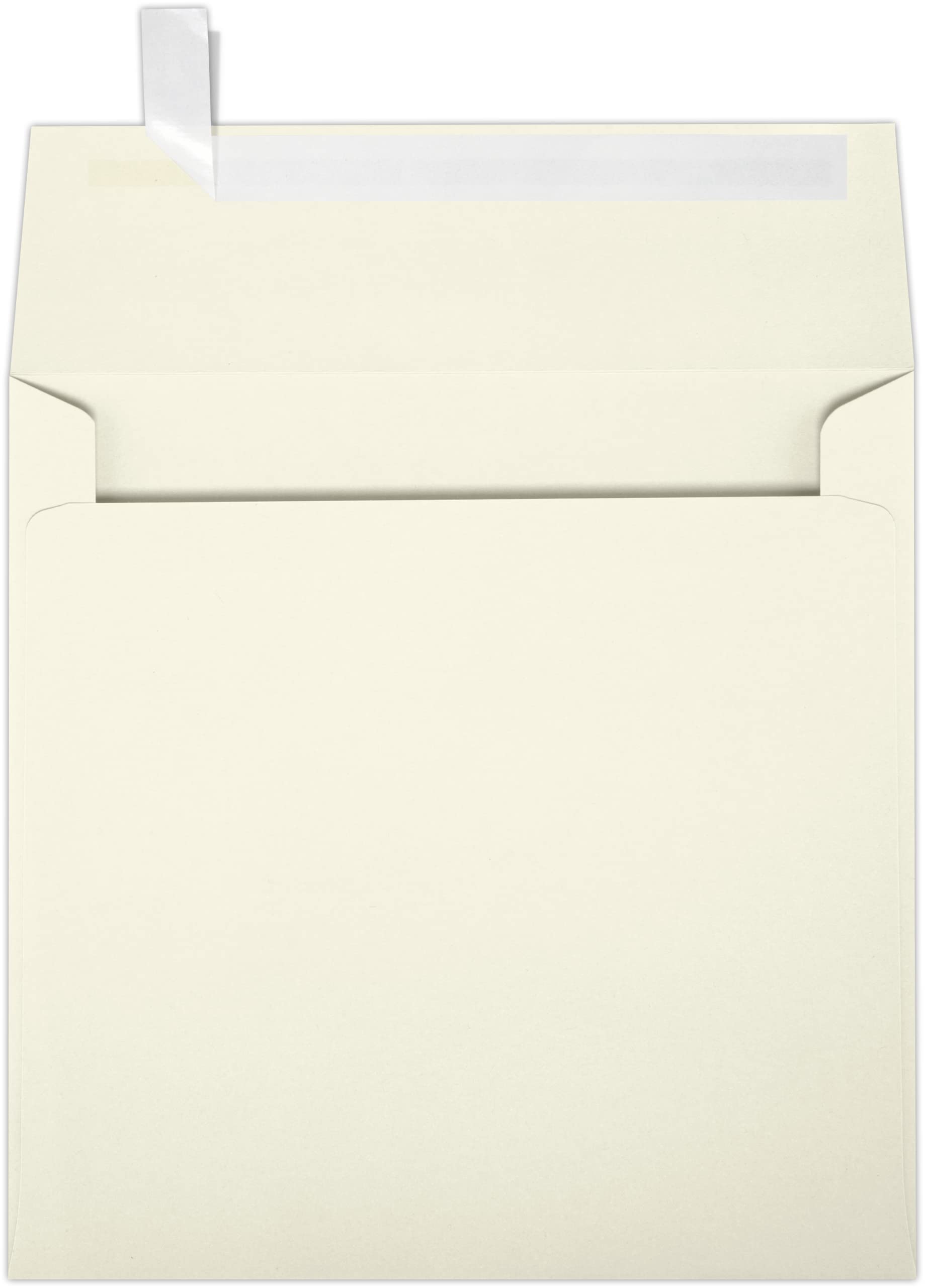 LUX #10 Invoice Envelopes, Double-Window, Peel & Press Closure, White, Pack Of 500