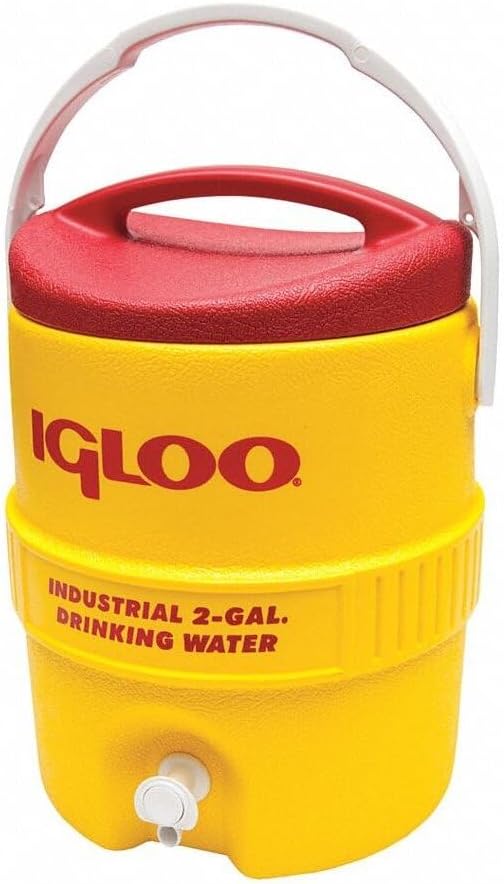 Igloo Beverage Cooler 2 Gal Yellow/Red