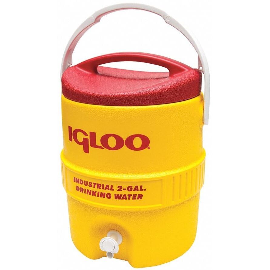 Igloo Beverage Cooler 2 Gal Yellow/Red