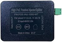 Tycon Systems POE-INJ-1000-WT High PoE 4 Pair Injector