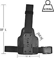 SAFARILAND 6004-10 Single Strap Leg Shroud with Harness