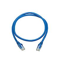 Tripp Lite Cat6 Ethernet Cable, RJ45 M/M Gigabit, Snagless, Molded, UTP, PoE, CMR-LP Patch Cable, 3 ft. Blue (N201P-003-BL)