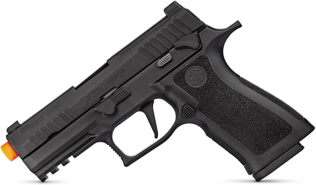 Sig Sauer Proforce P320 XCarry Semi-Auto Green Gas Airsoft Pistol with 21rd BB Mag | Full Blowback 6mm BB | Green Gas