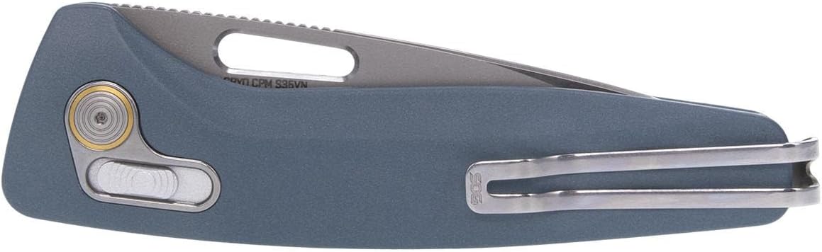 SOG One-Zero XR Easy-Opening Daily Carry Folding Knife with Aircraft-Grade Aluminum Handle | CRYO CPM S35VN Steel Blade