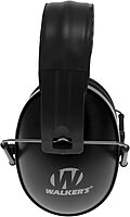 WALKER'S Youth & Women's Low Profile Folding Padded Hearing Protection Earmuffs