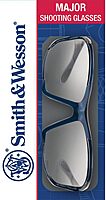 Smith & Wesson Major Full Frame Shooting Glasses with No-Slip Rubber,Impact Resistance & Storage Bag for Working