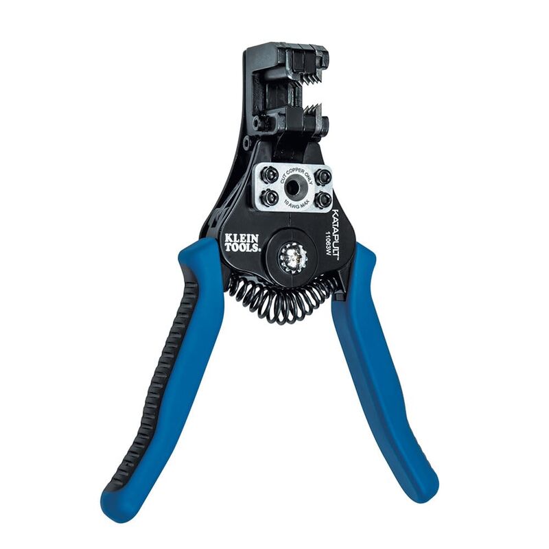 Klein Tools 11063W Wire Cutter / Stripper, Heavy Duty Automatic Tool for 8-20 AWG Solid and 10-22 AWG Stranded Electrical