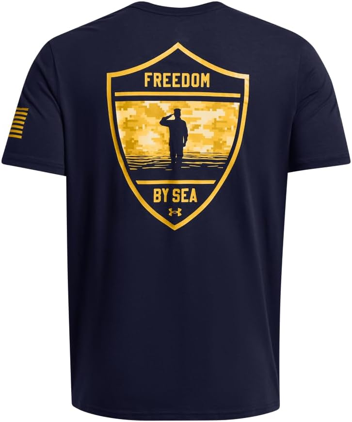 UNDER ARMOUR Big & Tall Freedom Flag Gradient Short Sleeve Tee