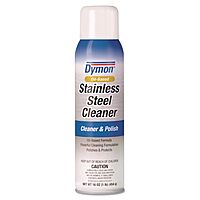 Dymon 20920 Stainless Steel Cleaner, 16oz, Aerosol, 12/Carton